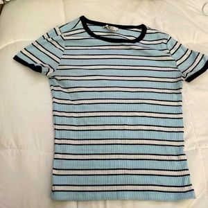 Forever 21 Womens Striped Shirt